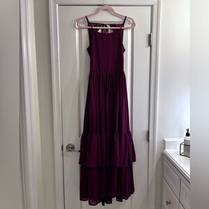Joyfolie Berry Maxi Dress
